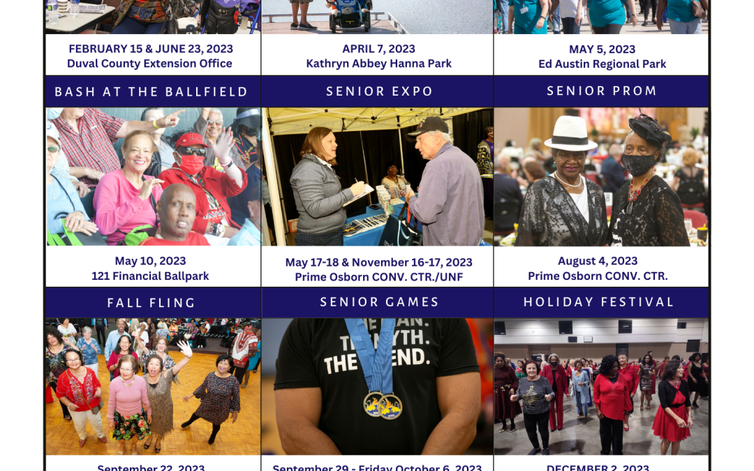 2023 Special Events for Seniors Events Calendar